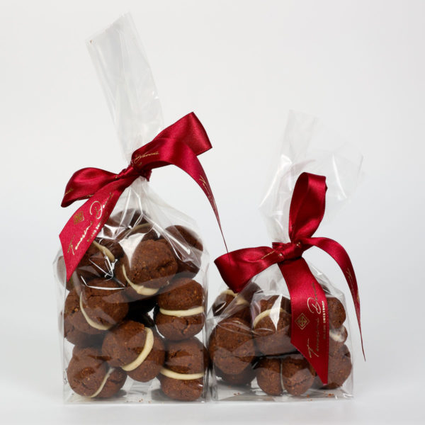 Baci di dama - Cacao e cioccolato bianco