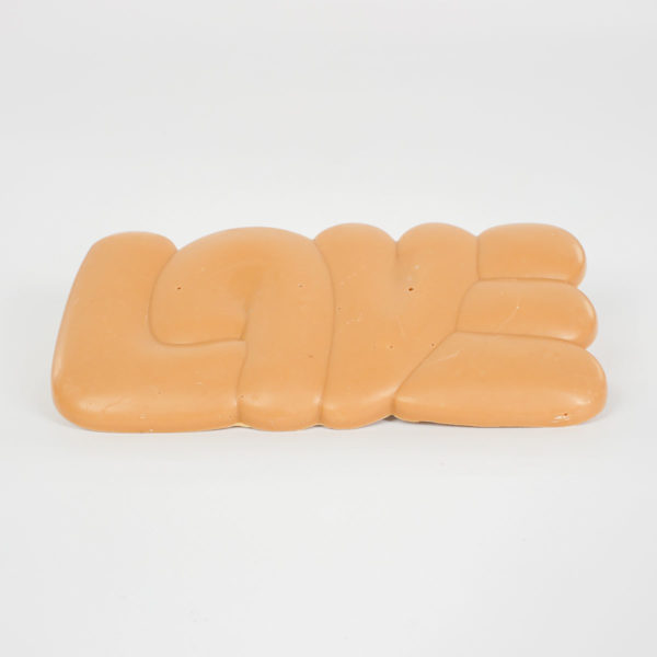 Tavoletta "Love" - Caramello