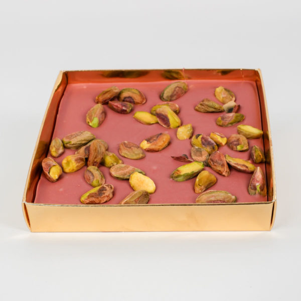 Tavoletta Sinfonia - Cioccolato Ruby e pistacchi